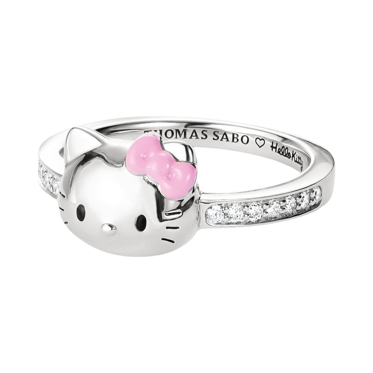 HELLO KITTY Ring pinke Schleife