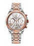 Damenuhr Chronograph Bicolor
