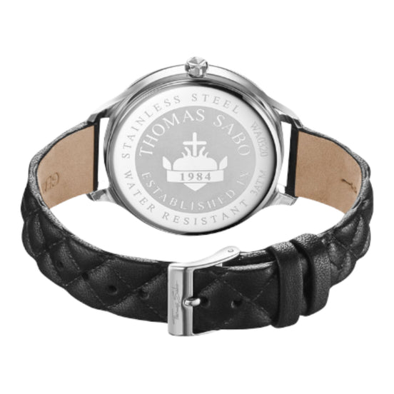 Damenuhr "Rebel at heart Women" Edelstahl Leder