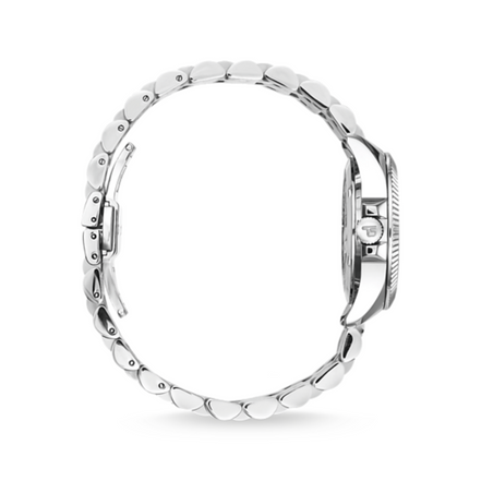 Damenuhr Türkis Divine silber