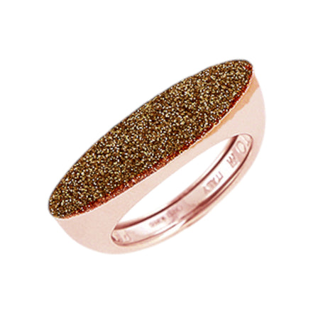 Ring "Polvere di Sogni" schwarz