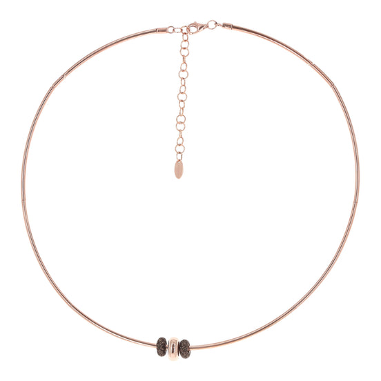 Polvere di Sogni Halskette Rosévergoldet