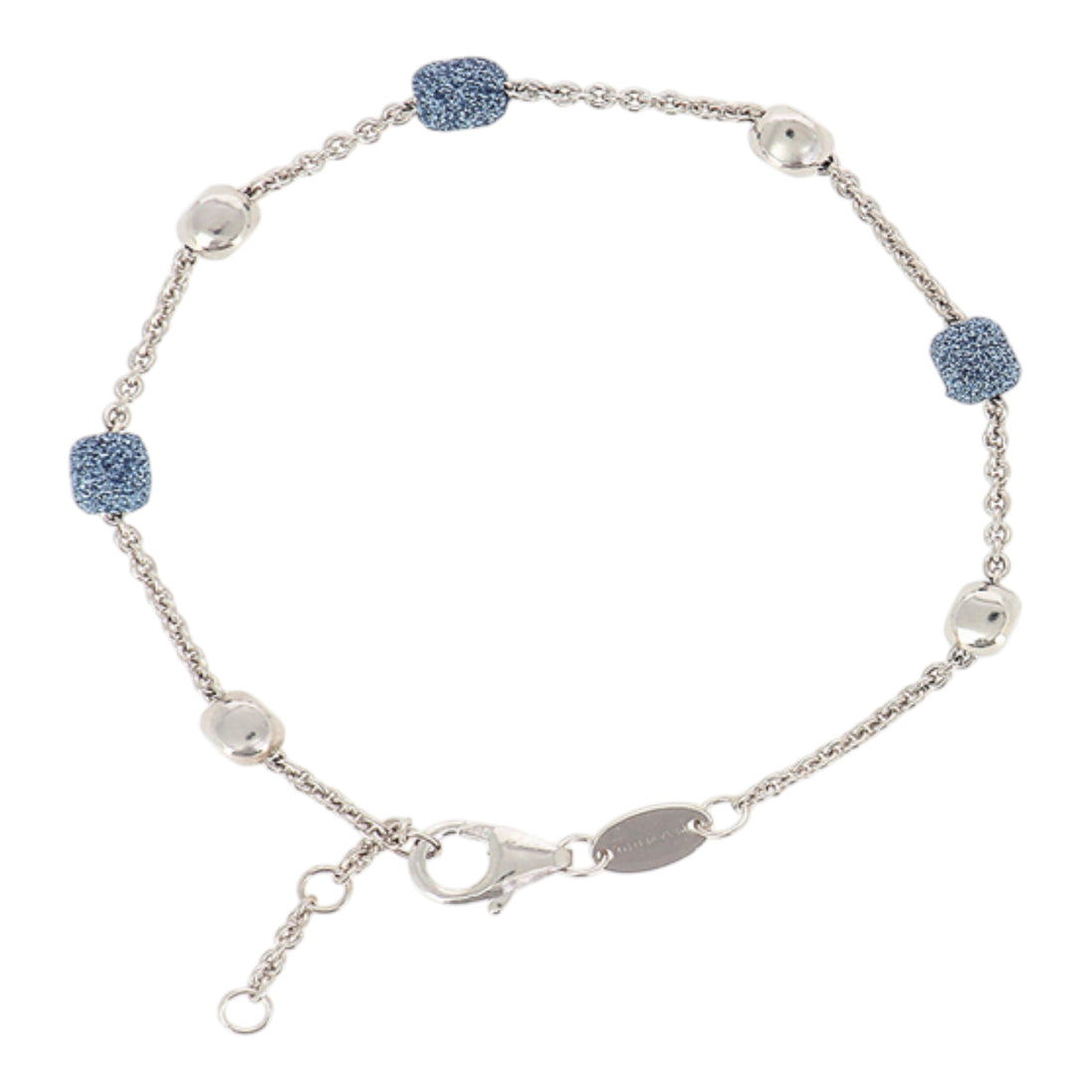 Armband Polvere blau