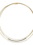 Collier 925-/Sterlingsilber vergoldet