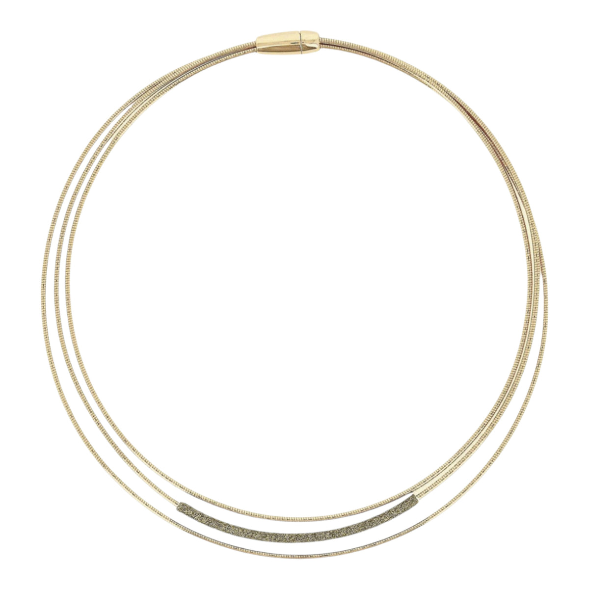 Collier 925-/Sterlingsilber vergoldet