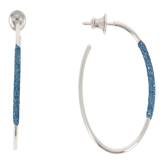 Creolen Polvere blau