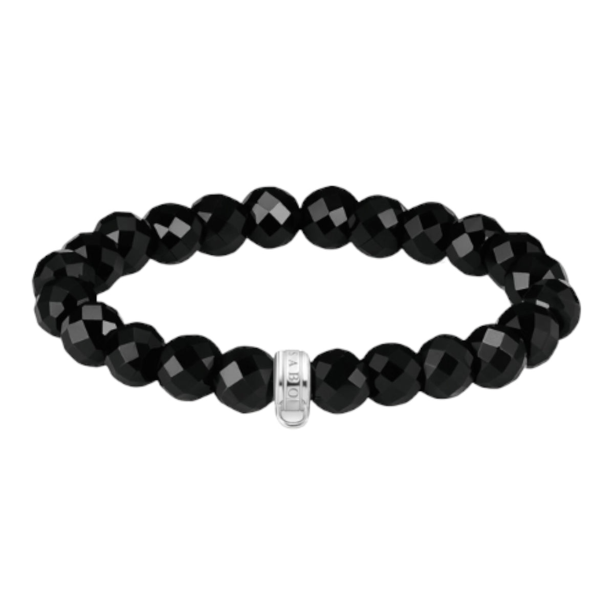 Charm-Armband Obsidian-Beads