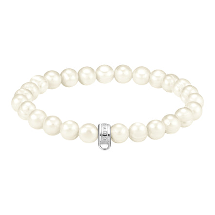 Charm-Armband Süßwasserzuchtperlen