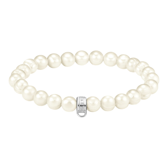 Charm-Armband Süßwasserzuchtperlen
