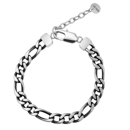 Armband Herren Panzerkette silber