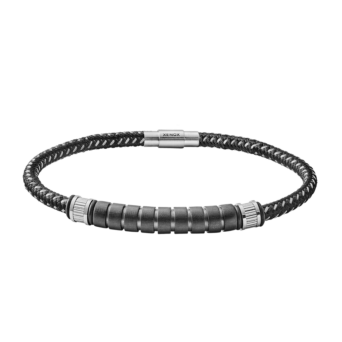 Armband Herren Leder Edelstahl