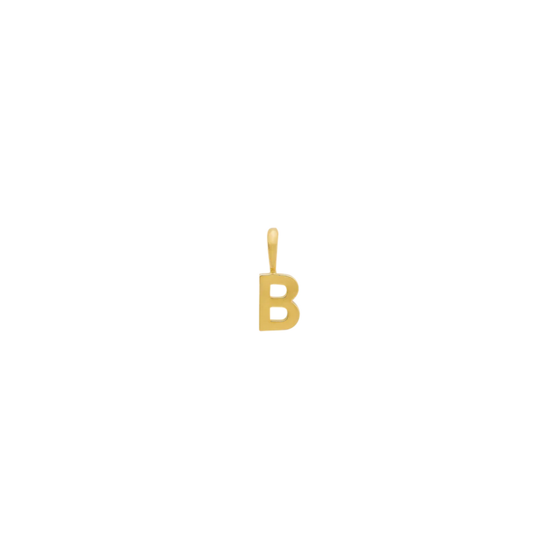 FINE Anhänger Buchstabe B 585/- gelbgold