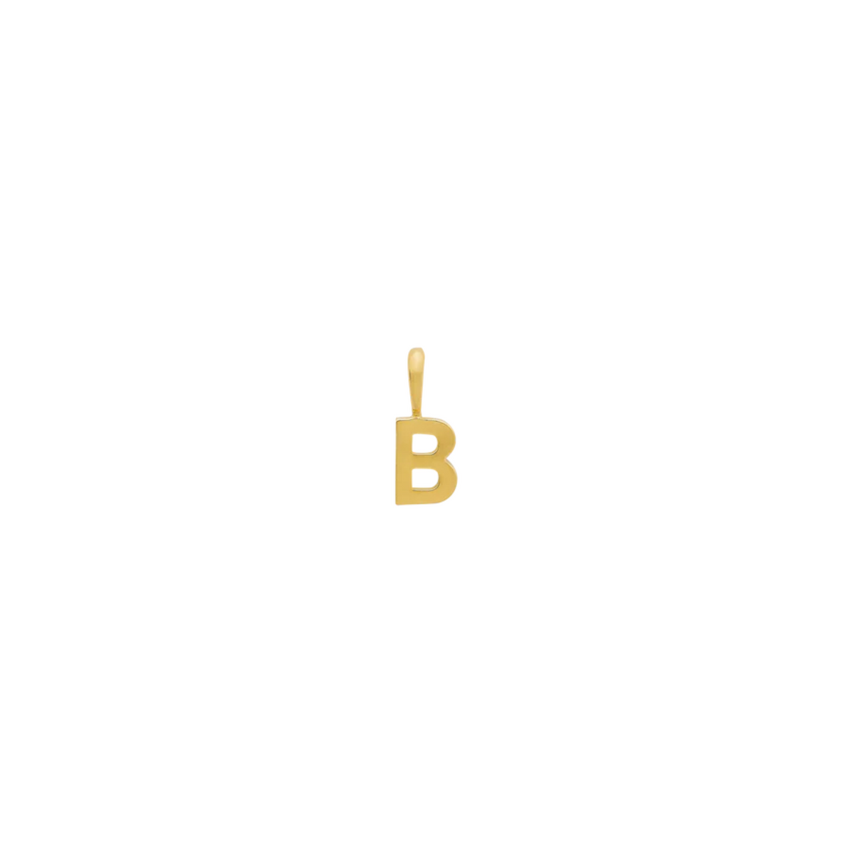 FINE Anhänger Buchstabe B 585/- gelbgold