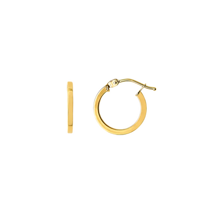 FINE Creolen 585/- gelbgold