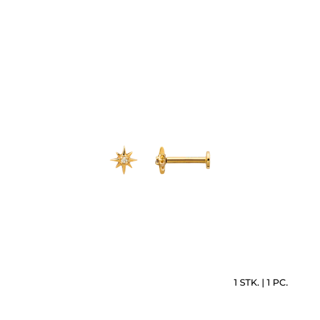 FINE Piercing "Stella" 585