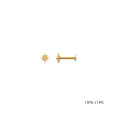 FINE Piercing "Stella" 585