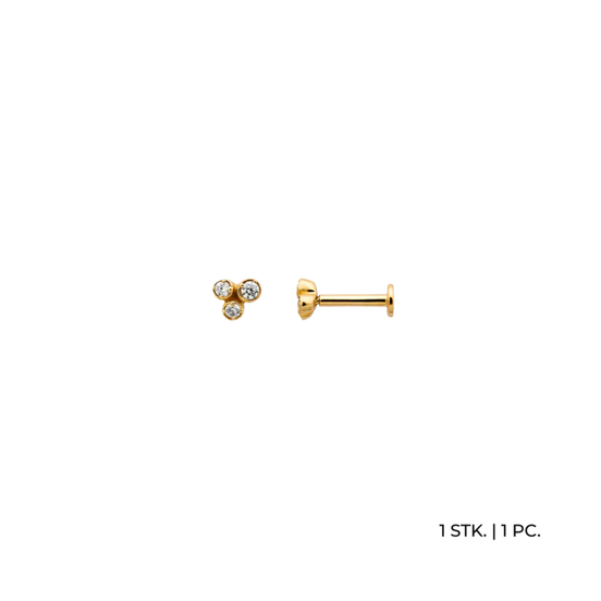 FINE Piercing "Tria" 585