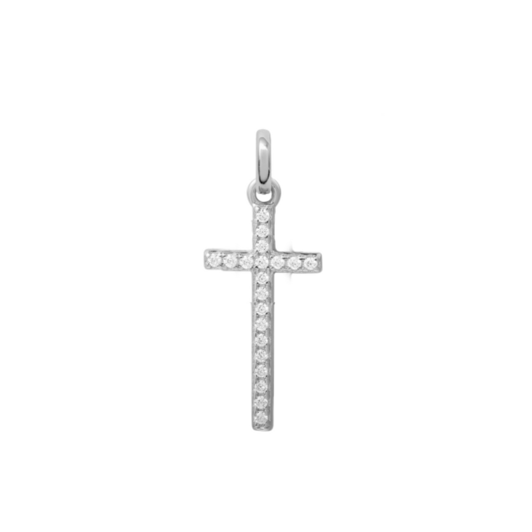 Anhänger "Kreuz" silberfarben