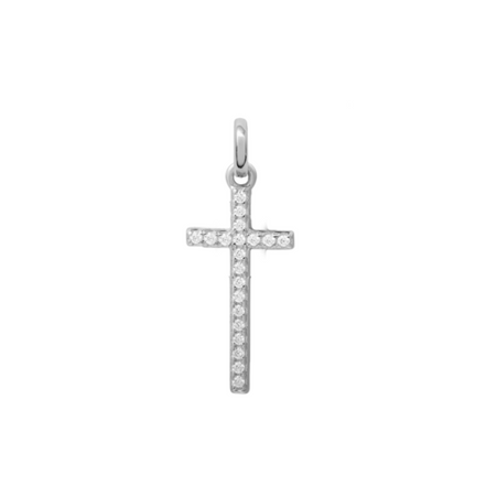 Anhänger "Kreuz" silberfarben