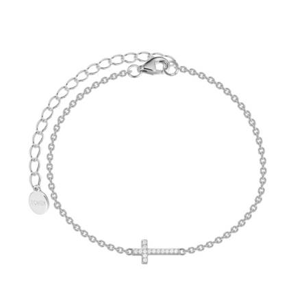 Armband "Kreuze" silberfarben