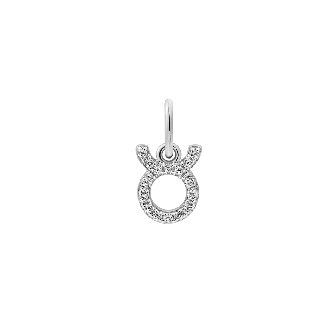 Charm-Anhänger Sternzeichen STIER silber