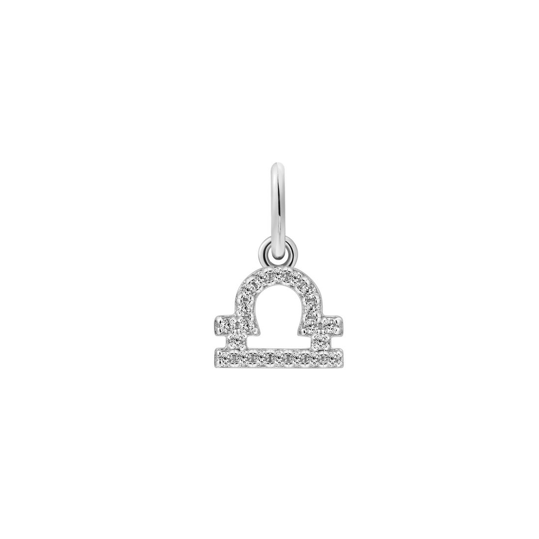 Charm-Anhänger Sternzeichen WAAGE silber