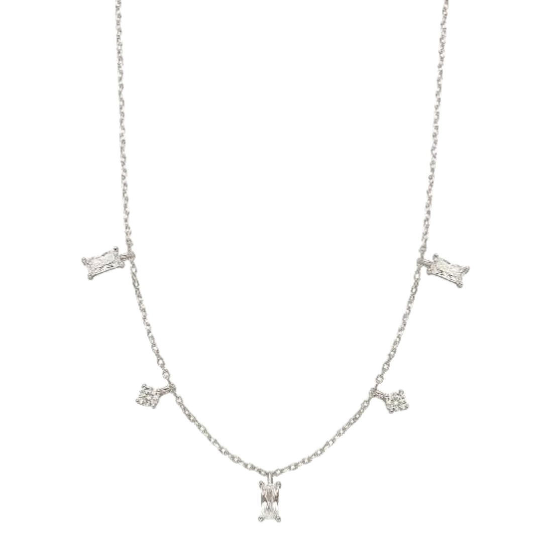 Kette Damen "Sunny Crush" silberfarben