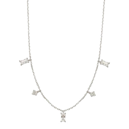 Kette Damen "Sunny Crush" silberfarben