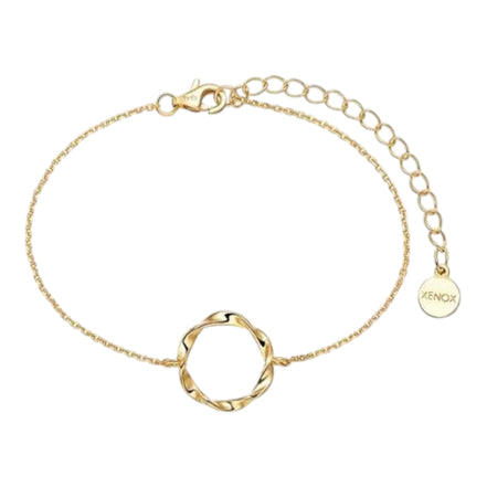 Armband Damen "Twist" goldfarben