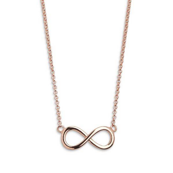 Halskette Damen "Silver Basic" Unendlichkeit Silber ro