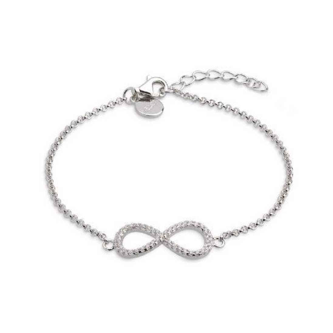 Armband Damen "Infinity" Silber mit Zirkonia