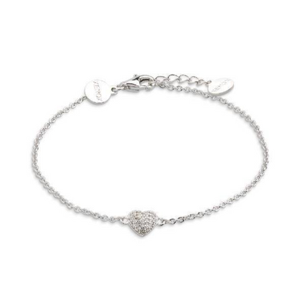 Armband Damen "Love Story" Silber mit Zirkonia