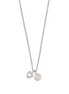Kette Damen "Love Story" silberfarben