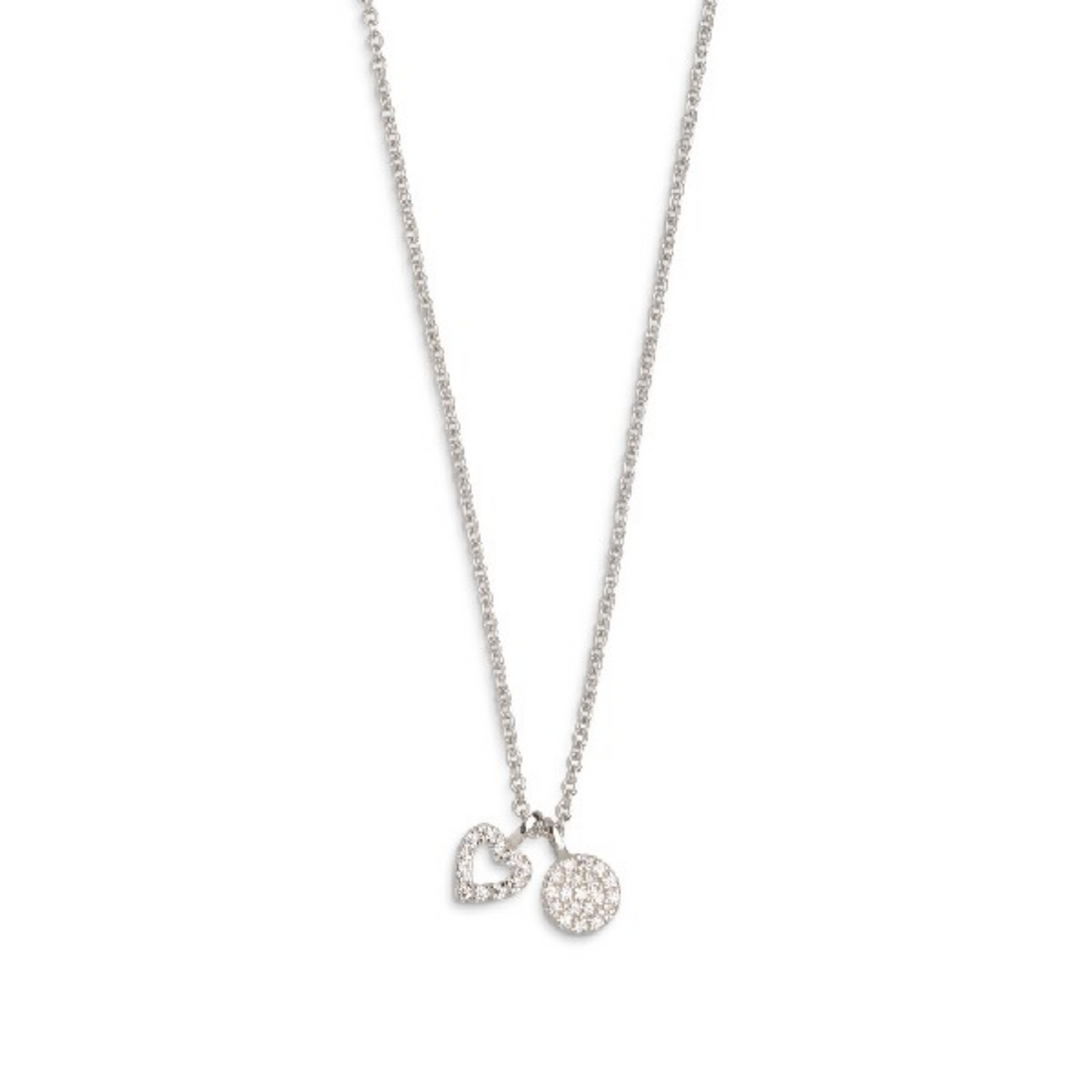 Kette Damen "Love Story" silberfarben