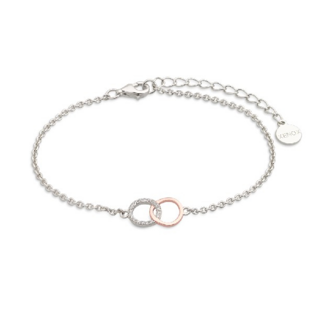 Armband Damen "SP-Lucky Ones" silber-/roséfarben XS293