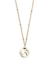 Kette Damen "Wanderlust" Silber vergoldet