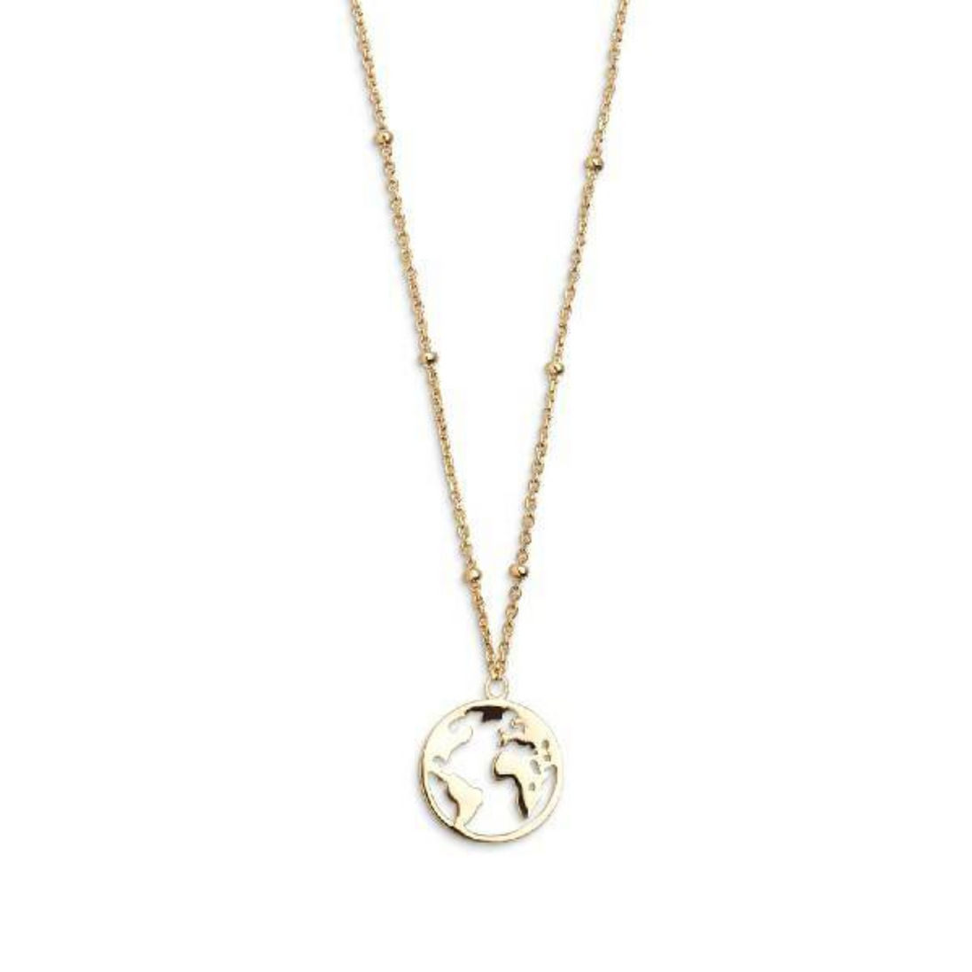 Kette Damen "Wanderlust" Silber vergoldet