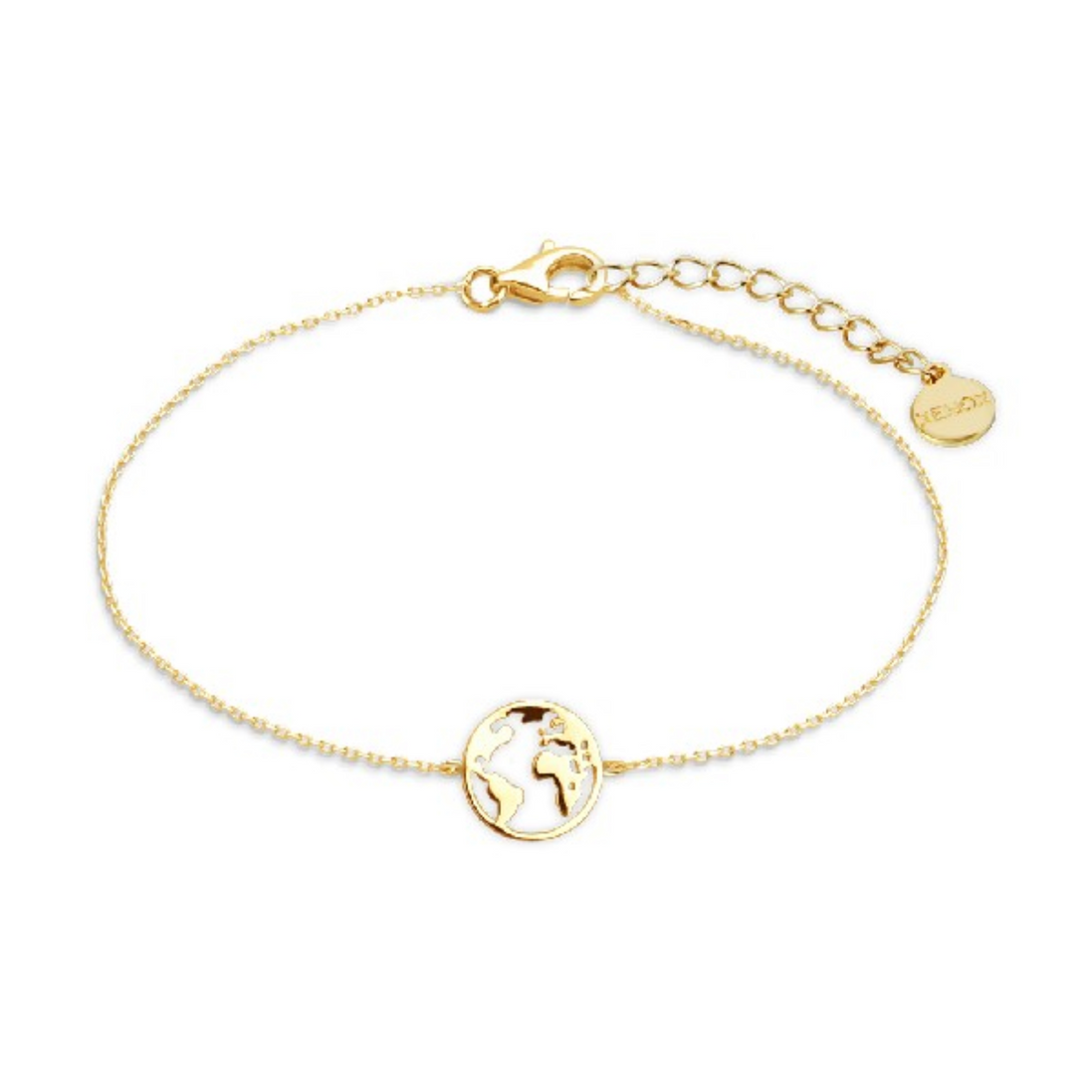 Armband Damen "Wanderlust" goldfarben