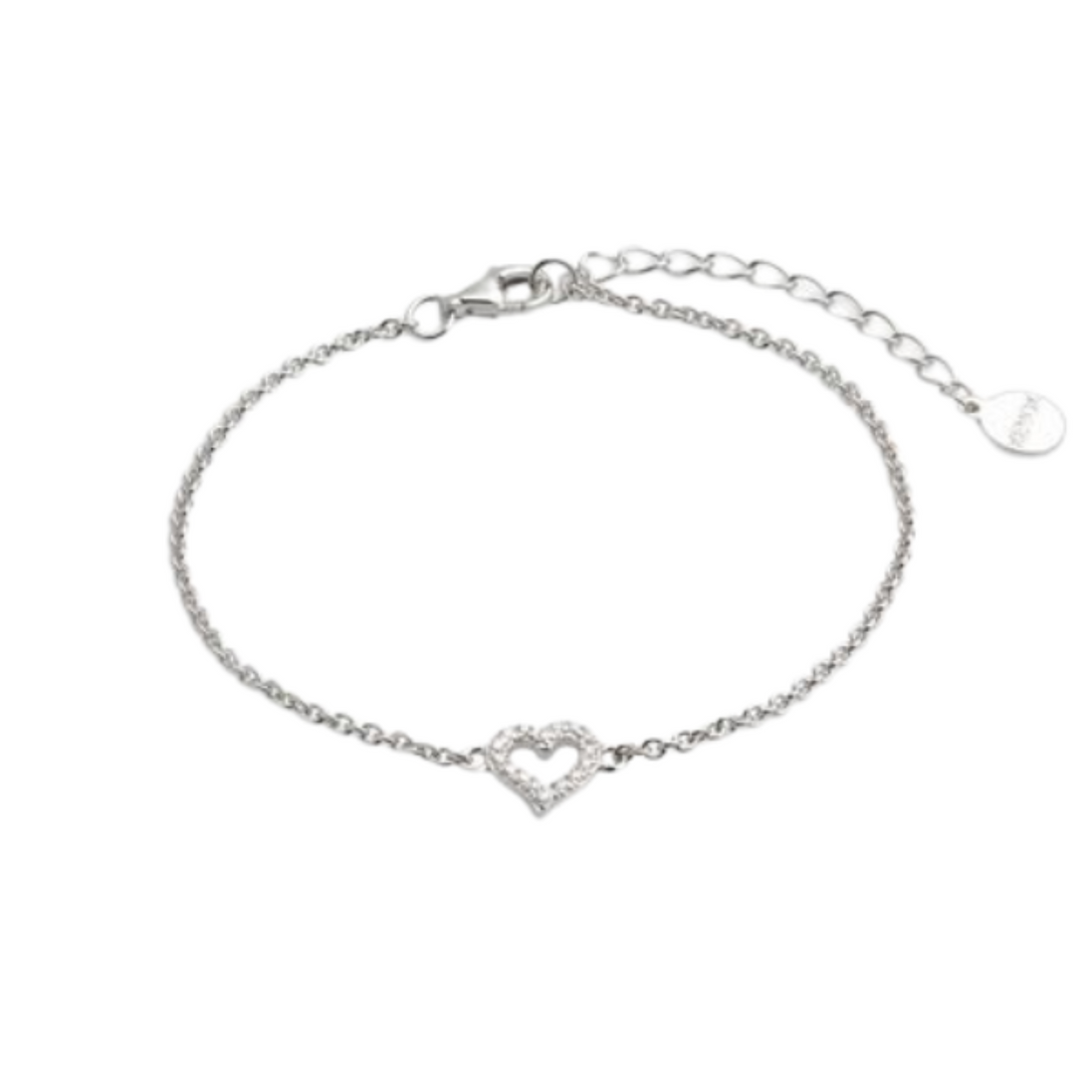 Armband Damen "Love Story" Silber