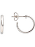 Creolen Damen "Modern Classic" Silber
