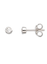 Ohrstecker silberfarben mit Zirkonia