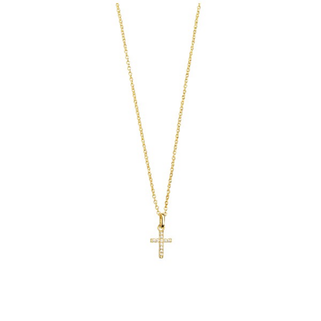 Halskette Damen "Symbolic Power" Silber goldfarben Anh