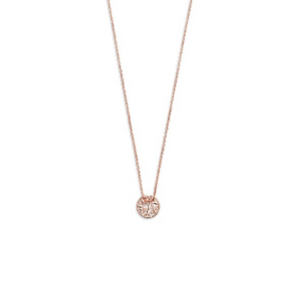 Kette Damen "Lebensbaum" roséarben