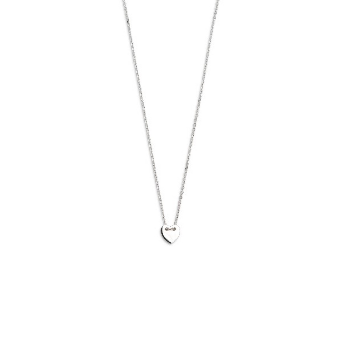 Kette Damen "Love Story" silberfarben Herzen