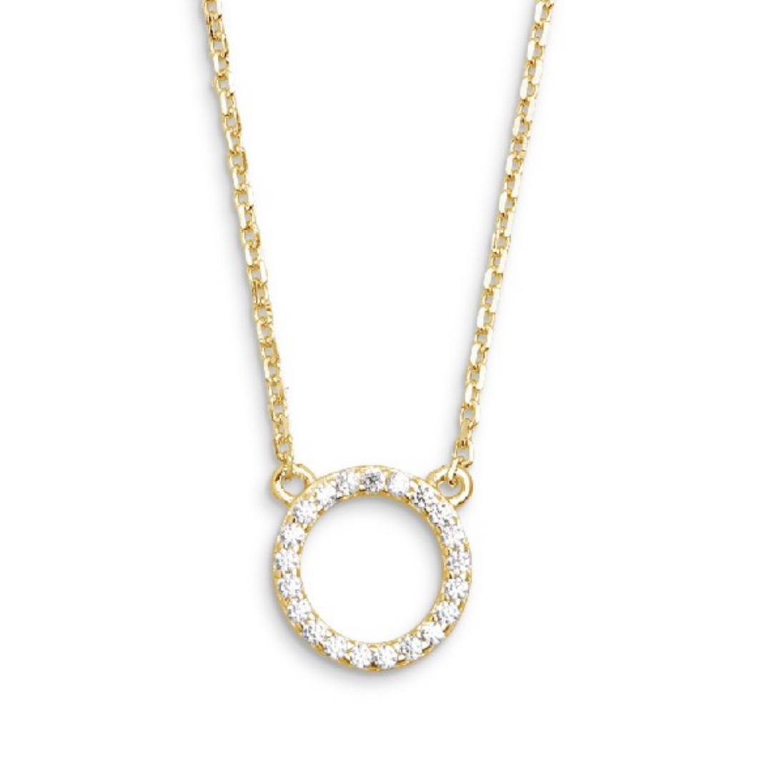 Kette Damen "Symbolic Power" goldfarben Zirkonia XS357