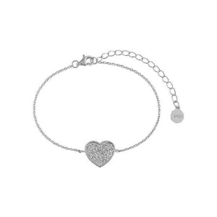 Armband Damen "Love Story" Silber mit Zirkonia