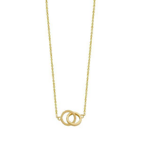 Kette Damen "SP-Lucky Ones" Silber vergoldet