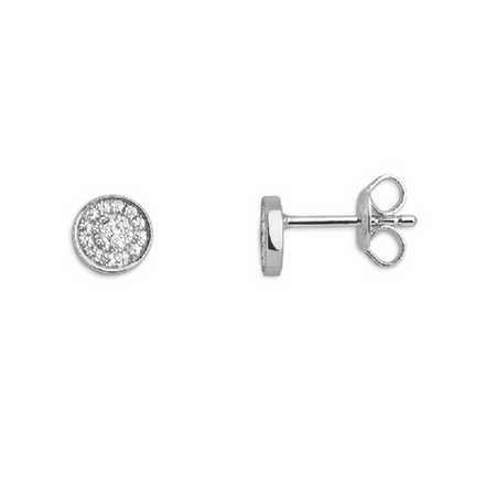Ohrstecker Damen "Symbolic Power" Silber