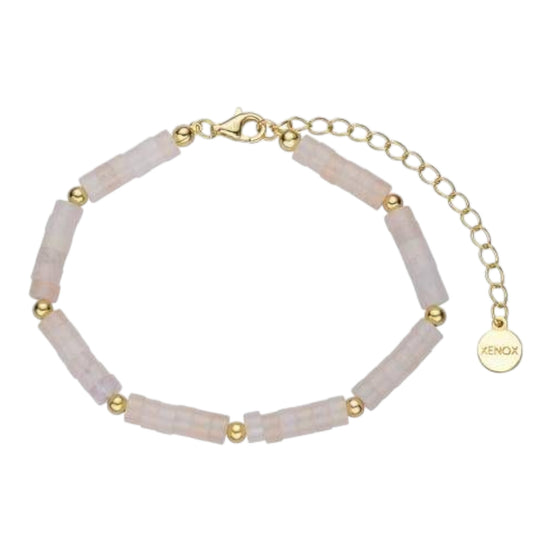 Armband Damen "Island" Silber vergoldet mit Aventurin