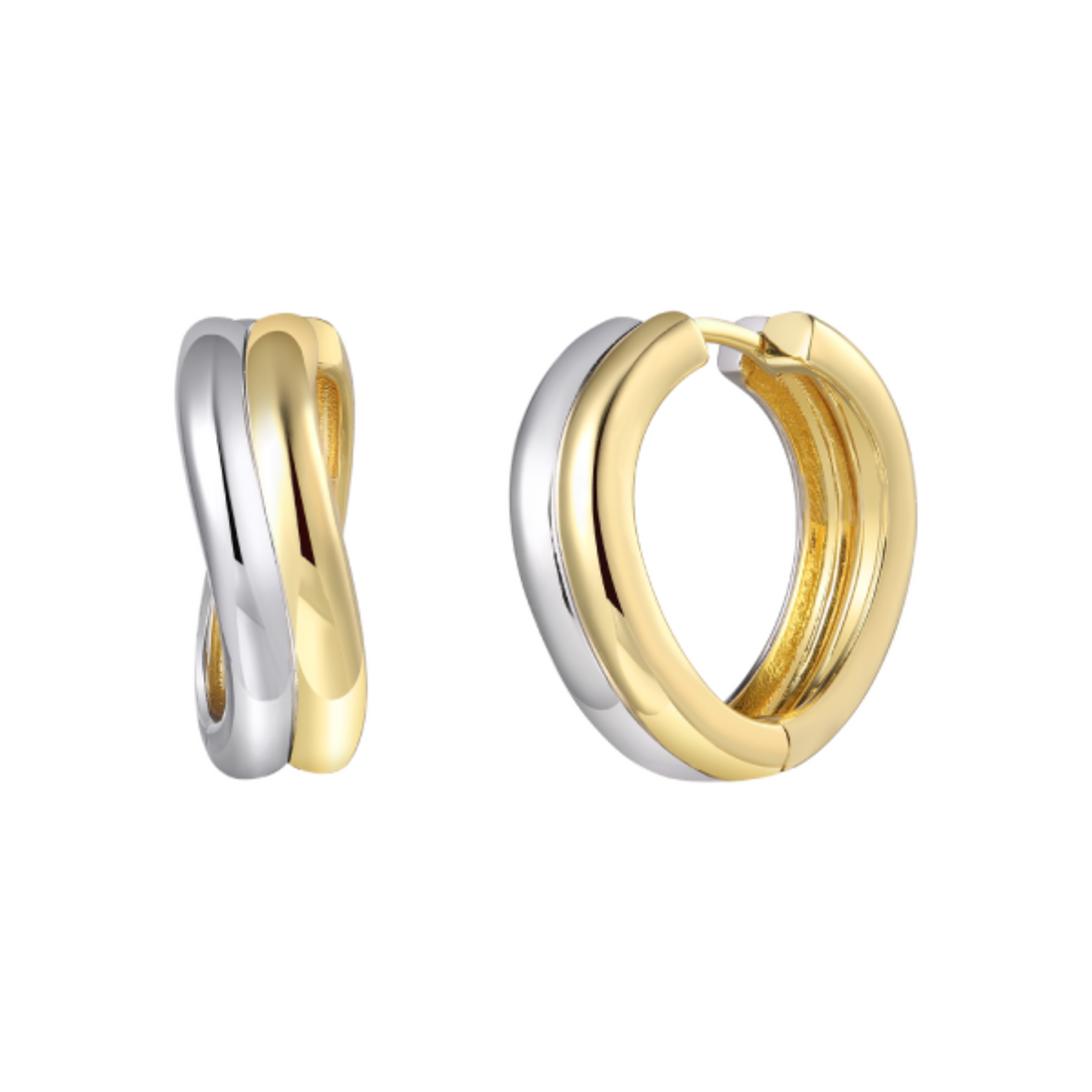 Creolen "Two Tone"
